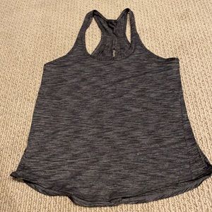 Lululemon tank size 8.  Grey and black.